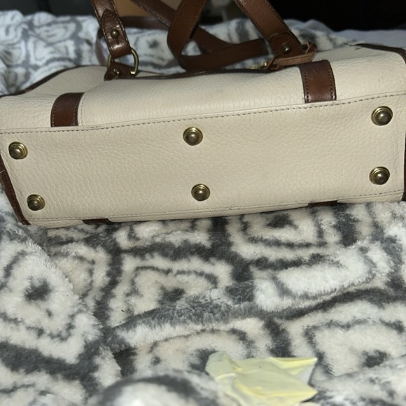 VINTAGE Dooney& Bourke Burgundy Brown Tmoro Exotic Leather Shoulder Bag  rare 💼 - Picture 3 of 5